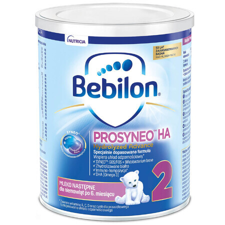 Bebilon Prosyneo HA Hydrolyzed Advance 2, Folgemilch, nach 6 Monaten, 400 g