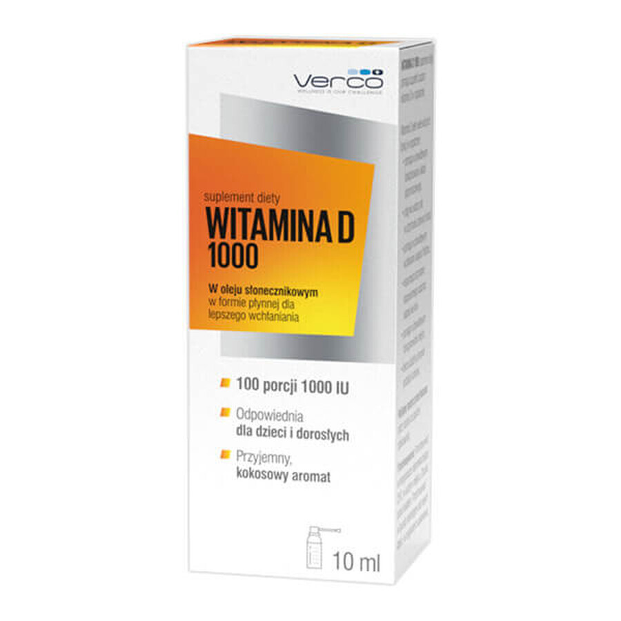 Vitamin D 1000, Tropfen, 10 ml