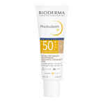 Bioderma Photoderm M, crema protettiva per pelli soggette a iperpigmentazione, leggera, SPF 50+, 40 ml