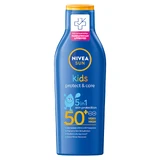Nivea Sun Kids Protect &amp; Care 5in1, beschermende zonnebrandcrème voor kinderen, SPF 50+, 200 ml