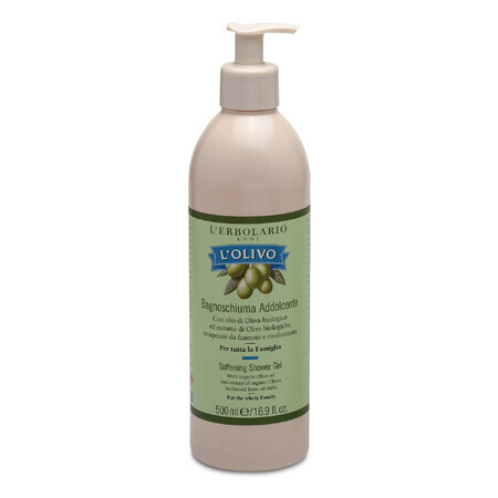 L'Erbolario L'Olivo, delicate foam for body wash, 500 ml