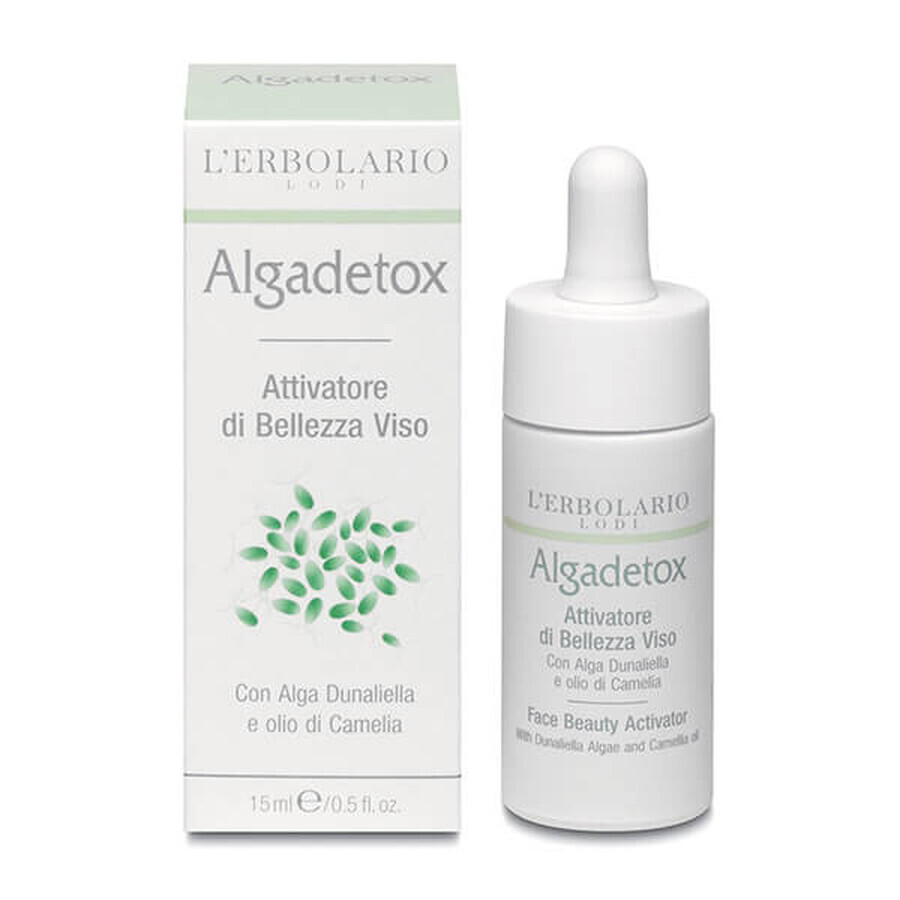 L'Erbolario Algadetox, beauty activator for the face, 15 ml