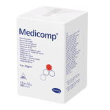 Medicomp, unsteril, Vliesstoffkompressen, 4 Lagen, 30 g/m2, 7,5 cm x 7,5 cm, 100 Stück