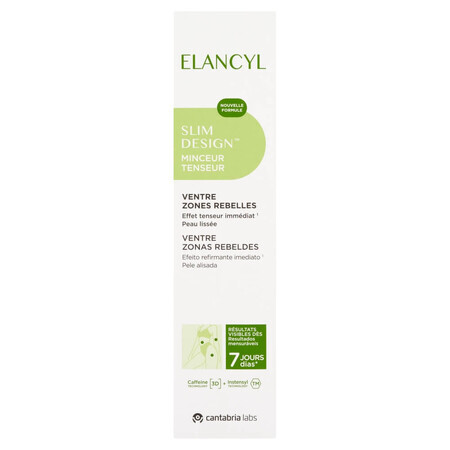 Elancyl Slim Design, Schlankheits- und Straffungsgel für den Bauch und hartnäckige Stellen, 150 ml