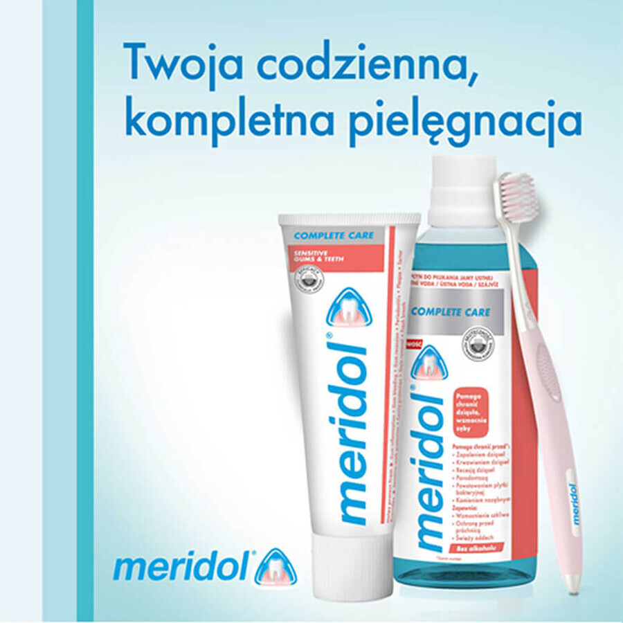 Meridol Complete Care, Zahnpasta, empfindliches Zahnfleisch und Zähne, 75 ml