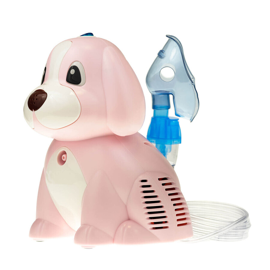 Omnibus Puppy Me BR-CN171, inhaler with compressor, pink