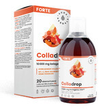 Aura Herbals Colladrop Forte, Meereskollagen HM 10000 mg, 500 ml