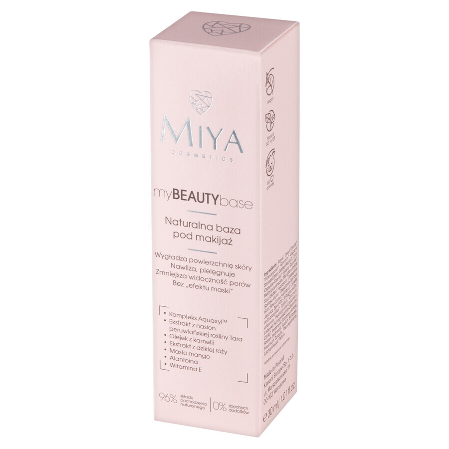 Miya myBEAUTYbase, natürliche Make-up-Unterlage, 30 ml