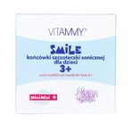 Vitammy Smile, sfaturi periuță de dinți sonică pentru copii, MiniMini+, de la 3 ani, 4 bucăți