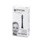 Oromed Oro-Brush, Schallzahnbürstenaufsätze Schwarz, 2 Stück