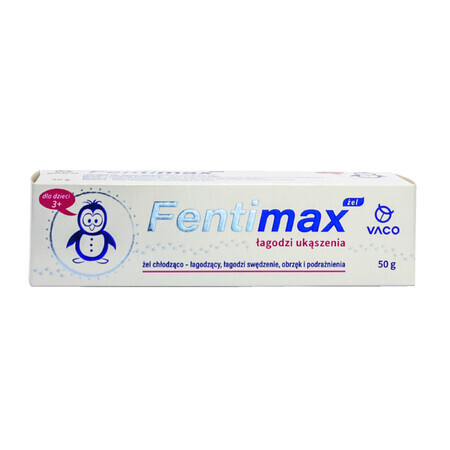 Vaco FentiMax Bites, kühlendes und linderndes Gel, für Kinder ab 3 Jahren, 50 g