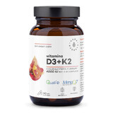 Aura Herbals Vitamina D3 4000 UI + K2, 90 capsule