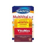 Pachet MultiVital A-Z, 42 comprimate, Eurovita + Vitamax, 5 capsule, Perrigo