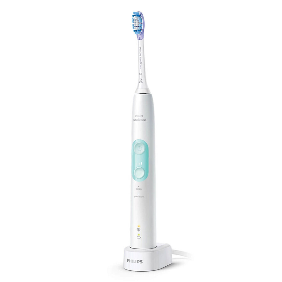 Philips Sonicare ProtectiveClean 4700, Schallzahnbürste mit Etui, HX6483/52, weiß, 1 Stück