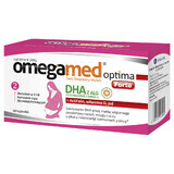 Omegamed Optima Forte DHA aus Algen für Frauen im zweiten und dritten Trimester der Schwangerschaft und stillende Mütter, 60 Kapseln