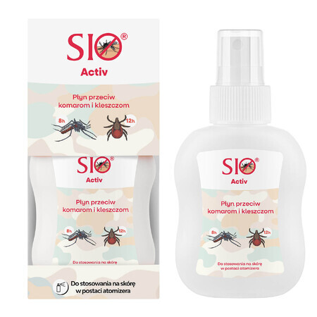 Sio Activ, Mücken- und Zeckenschutzmittel flüssig, IR3535 20%, 100 ml