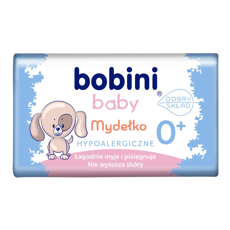 Bobini Baby, Seifenstück für Babys ab 1 Tag und Kinder, 90 g