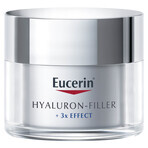 Eucerin Hyaluron-Filler, Anti-Falten-Nachtcreme mit Hyaluronsäure, 50 ml