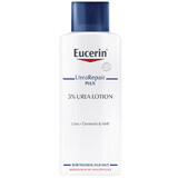 Eucerin UreaRepair Plus, Körperemulsion mit 5% Urea für trockene und raue Haut, 250 ml