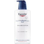 Eucerin UreaRepair Plus, Körperemulsion mit 10% Urea für sehr trockene und raue Haut, 400 ml