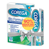 Pachet Tablete Bio Formula Corega, 30 tablete + Cremă adezivă pentru proteza dentară Neutro Corega, 40 g ( 90% reducere din pretul tabletelor), Gsk