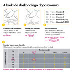 Medela Hands-Free, borstkolfkorset, zwart, maat S, 1 stuk