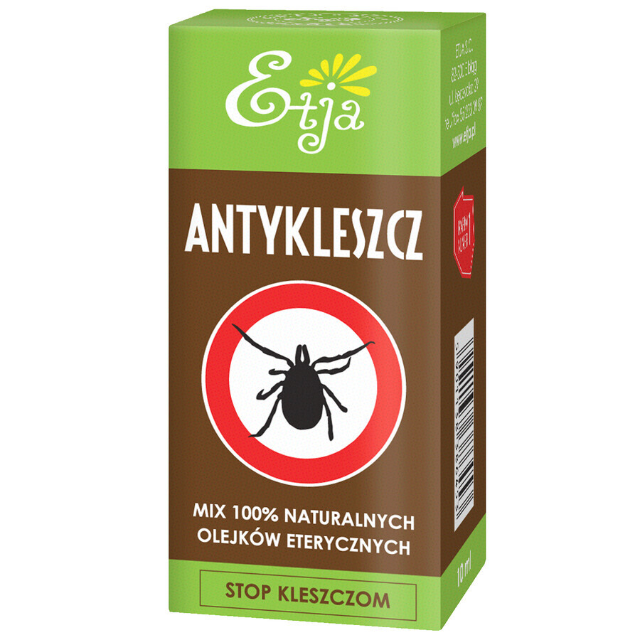 Etja Anticleszcz, eine Mischung aus natürlichen ätherischen Ölen zur Zeckenabwehr, 10 ml