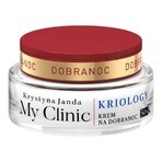 Janda My Clinic Kriology 50+, crema viso per la notte, 50 ml