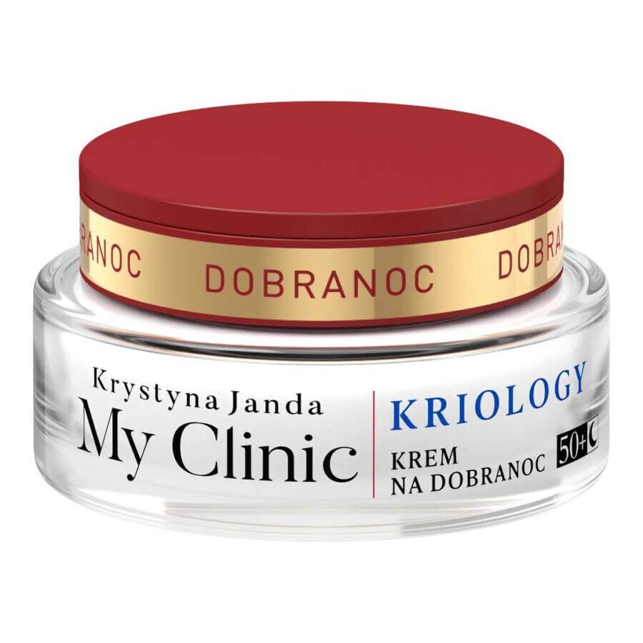 Janda My Clinic Kriology 50+, crema viso per la notte, 50 ml