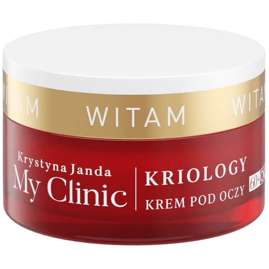 Janda My Clinic Kriology 60+, Augencreme, Tag und Nacht, 15 ml