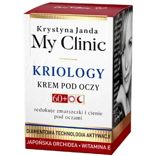 Janda My Clinic Kriology 60+, crème pour les yeux, jour et nuit, 15 ml