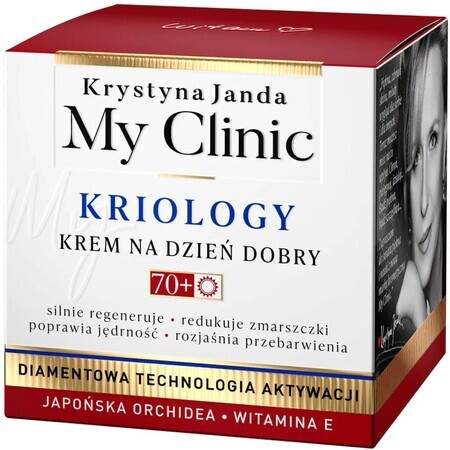 Janda My Clinic Kriology 70+, crema giorno, 50 ml