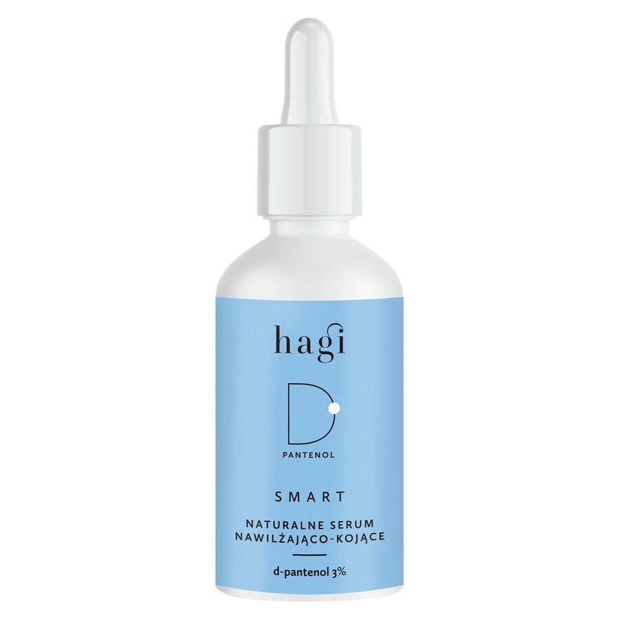 Hagi Smart D, sérum naturel hydratant et apaisant avec D-panthénol 3%, 30 ml