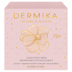 Dermika Luxury Placenta 70+, crème raffermissante et lissante de luxe, 50 ml