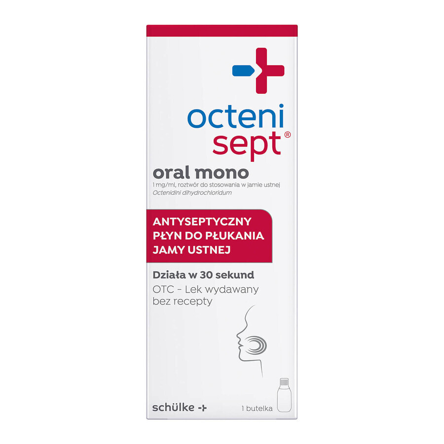 Octenisept Oral Mono 1 mg/ml, soluție pentru uz oral, 250 ml