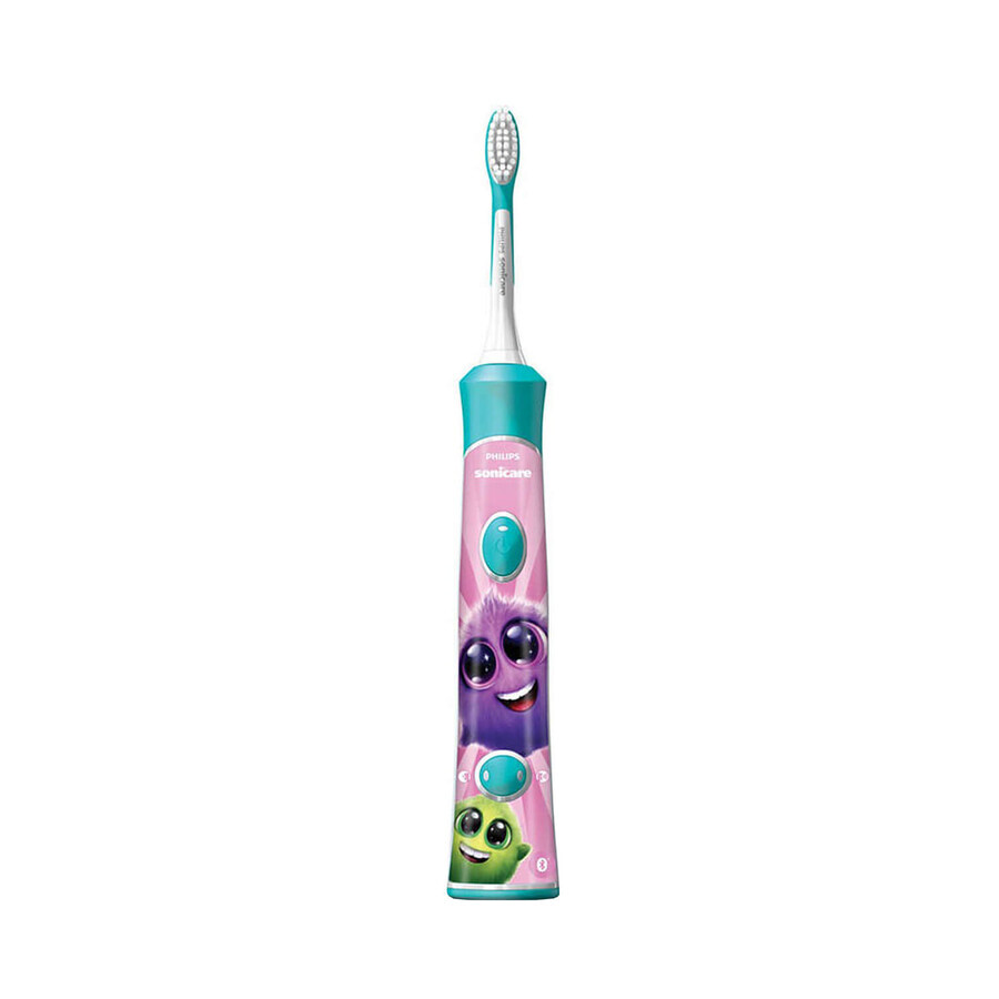 Philips Sonicare für Kinder, Schallzahnbürste, mit Aufklebern, HX6322/04, 1 Stück