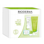 Bioderma Mat &amp; Perfectly Smooth Skin Set, micellar water, 100 ml + cleansing gel, 200 ml + correcting formula, 30 ml