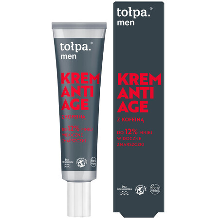 Tołpa Men, crema antiedad con cafeína, 40 ml