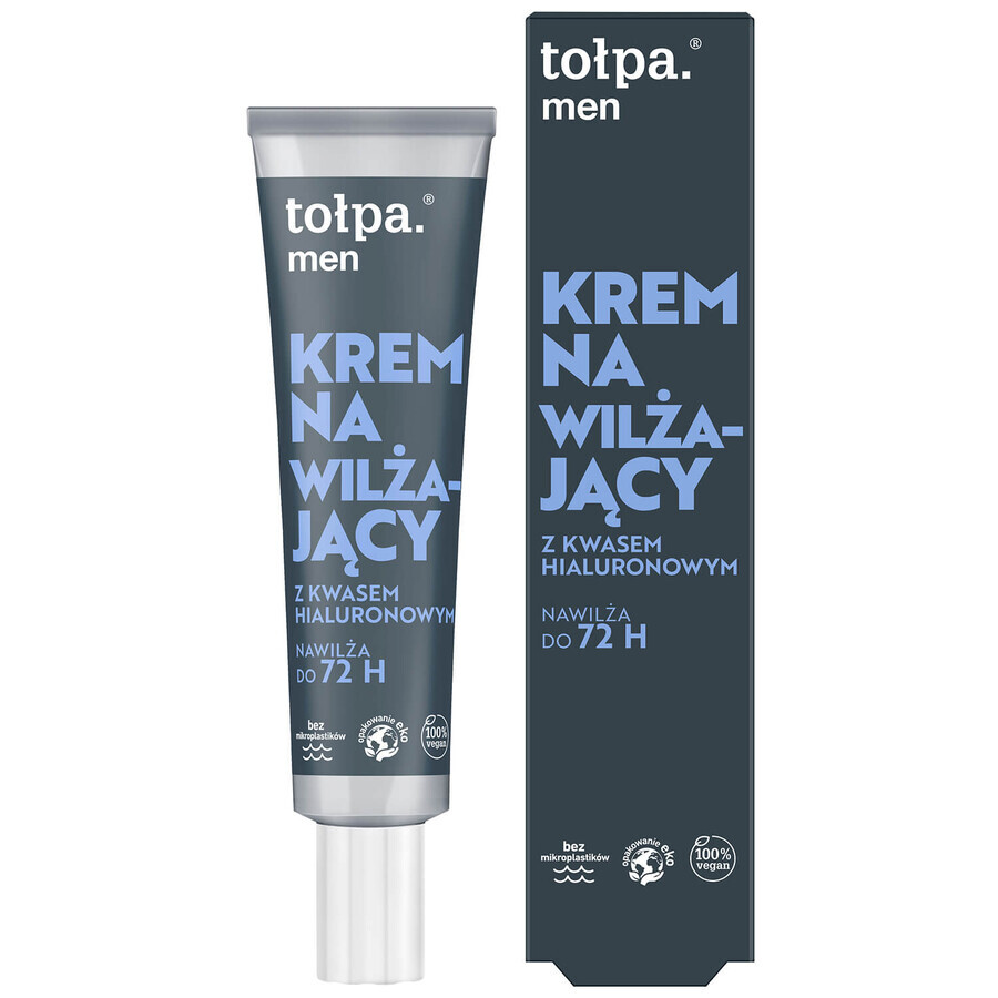 Tolpa Men, feuchtigkeitsspendende Creme mit Hyaluronsäure, 40 ml