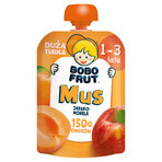 Bobo Frut Fruchtmousse in der Tube, Apfel-Morelle, 1-3 Jahre, 150 g