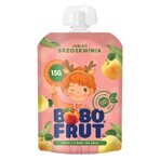 Bobo Frut Mousse de fructe în tub, mere și piersici, 1-3 ani, 150 g