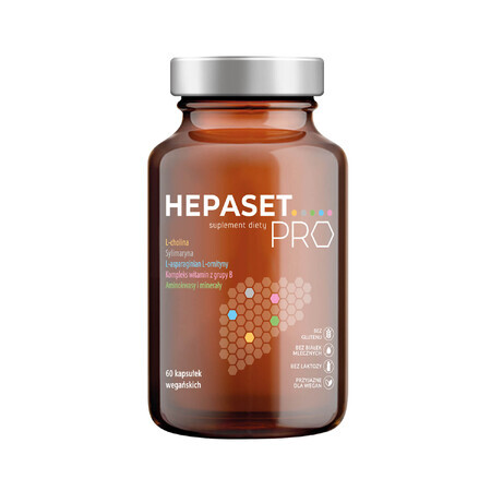 Hepaset Pro, 60 capsules