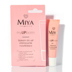 Miya My Beauty Set, myLIPscrub, natürliches Lippenpeeling, 10 g + myLIPbalm, intensiv feuchtigkeitsspendender Lippenbalsam, 15 g + myBEAUTYbase, natürliche Make-up-Unterlage, 30 ml