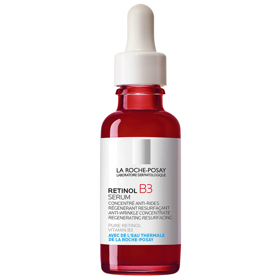 La Roche-Posay Retinol B3, konzentriertes Anti-Falten-Serum, Retinol und Vitamin B3, 30 ml