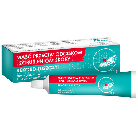 Hautsalbe gegen Hühneraugen und Krusten Rekord Psoriasis 200 mg/g, 15 g