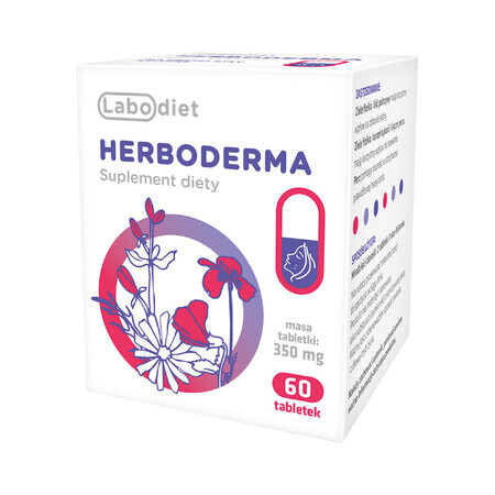 Labodiet Herboderma, 60 tablets