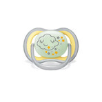 Avent Ultra Air, pacifier, silicone, orthodontic, night, SCF376/01, after 18 months, 2 pieces