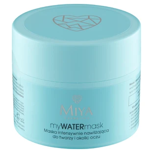 Miya myWATERmask, intensive moisturizing mask for the face and eye area, 50 g