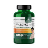 Dr. Ewa Dabrowska Vit. D3 + K2 MK7 Vegan 4000 IU Vit. D, 60 Kapseln