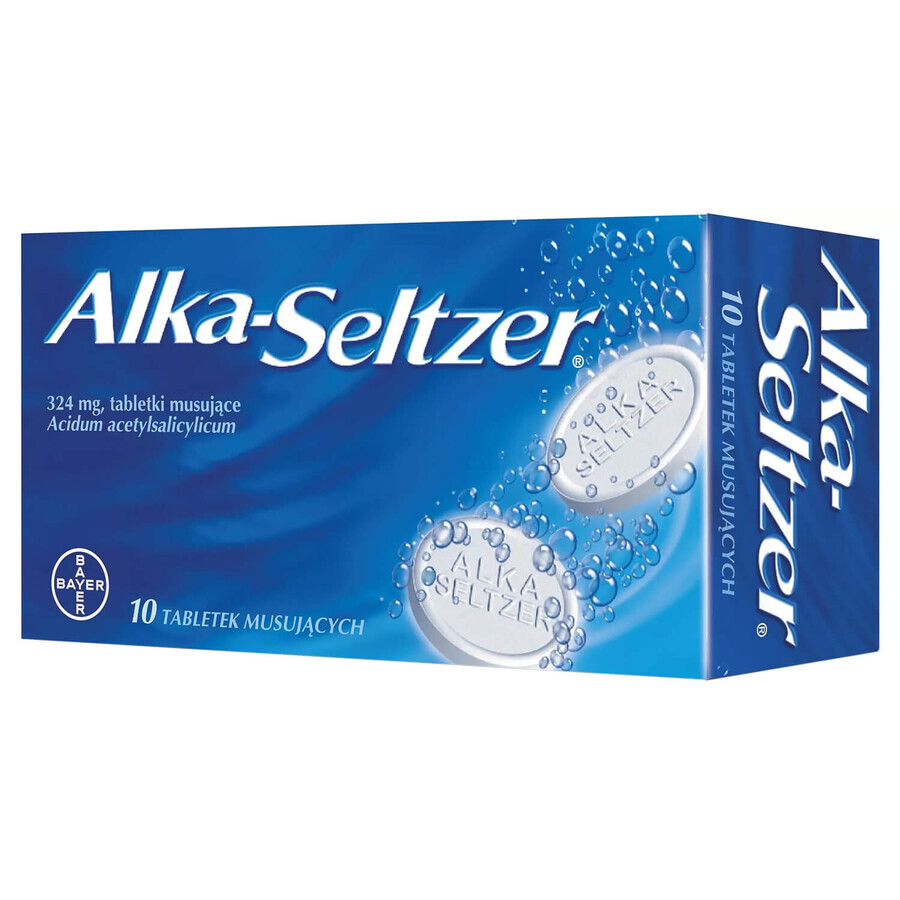 Alka-Seltzer 324 mg, 10 Brausetabletten